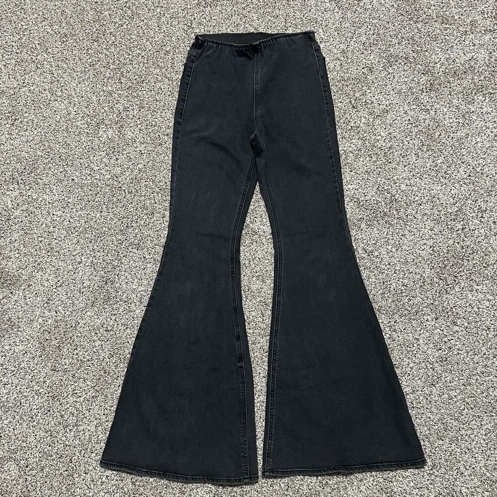 Vtg Forever 21 Black Flare Jeans High Rise Stretch Bell Bottom Size
Small Y2K